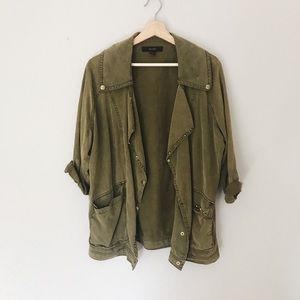 Studded military jacket